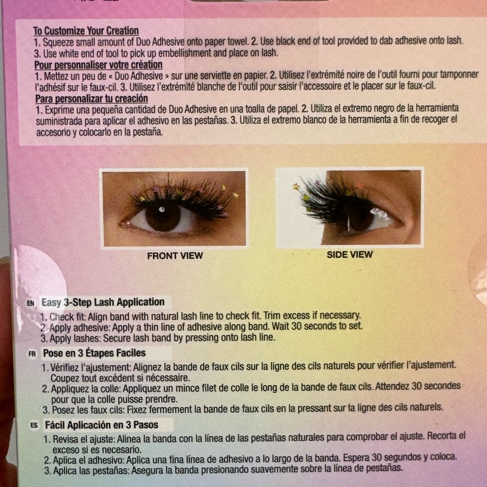 B2G1 Free! Ardell Winks Customizable False Eyelashes with Sparkle Accents - Picture 3 of 3